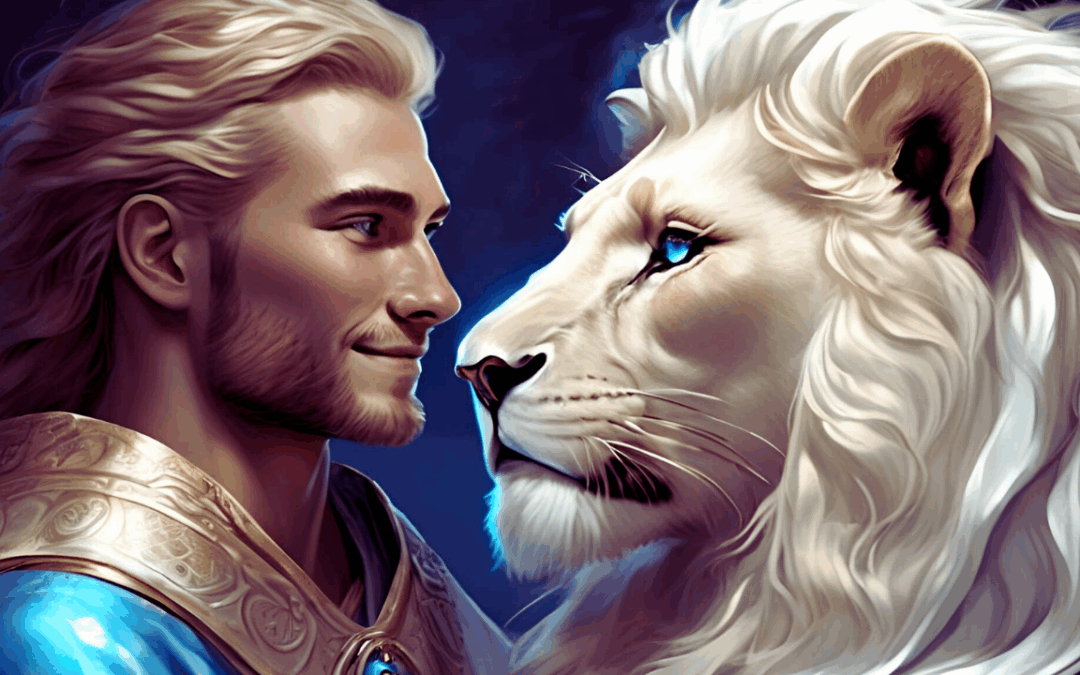 Lion Being Gateway for Confidence. Courage. Clarity.